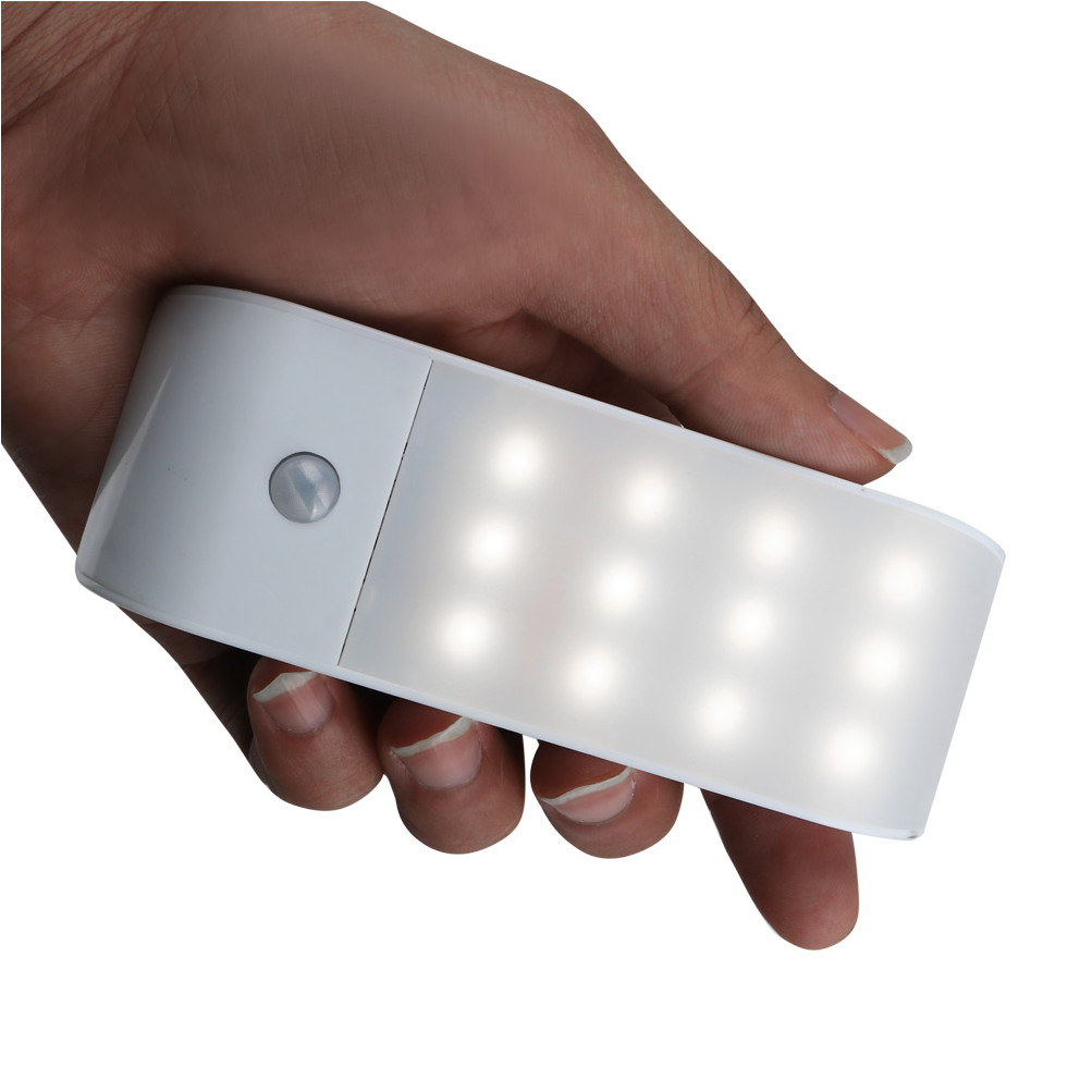 Motion Sensor LED Closet Night Light/Rechargeable Battery Powered LED Cabinet Night Light