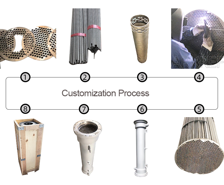 Custom Tubular Heat Exchanger For Pharmaceutical Industries