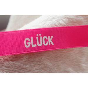 16MM Double Sided Smooth Screen Printed Labels Custom Printed Fabric For Doll