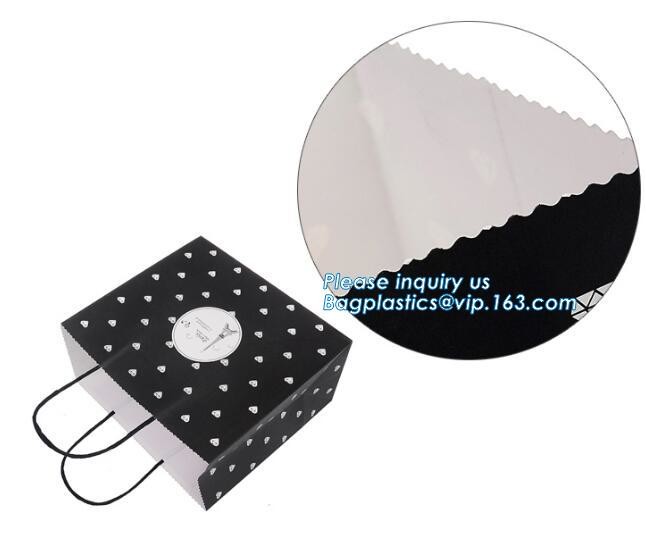 Cheap Customized Pink Printed Paper Shopping Bag For Clothing and Gift,Recycled Luxury Paper Bags & Retail Carrier Bags