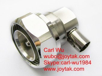 DIN 7/16 connector male plug solder type 1-1/4" coaxial cable