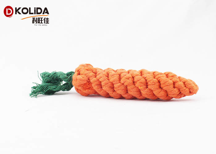Strong Chew Pet Toys , Tough Dog Toys Double Rope For Puppy Healthy Teeth