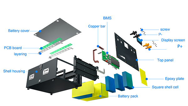 Version3.0 LiFePO4 Seplos Mason 280 Diy Kit