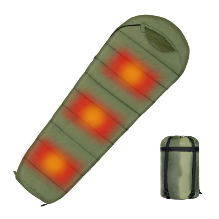 Waterproof Electric Heater Appliances Sleeping Bag Multi 5V 2A USB Power SHEERFOND