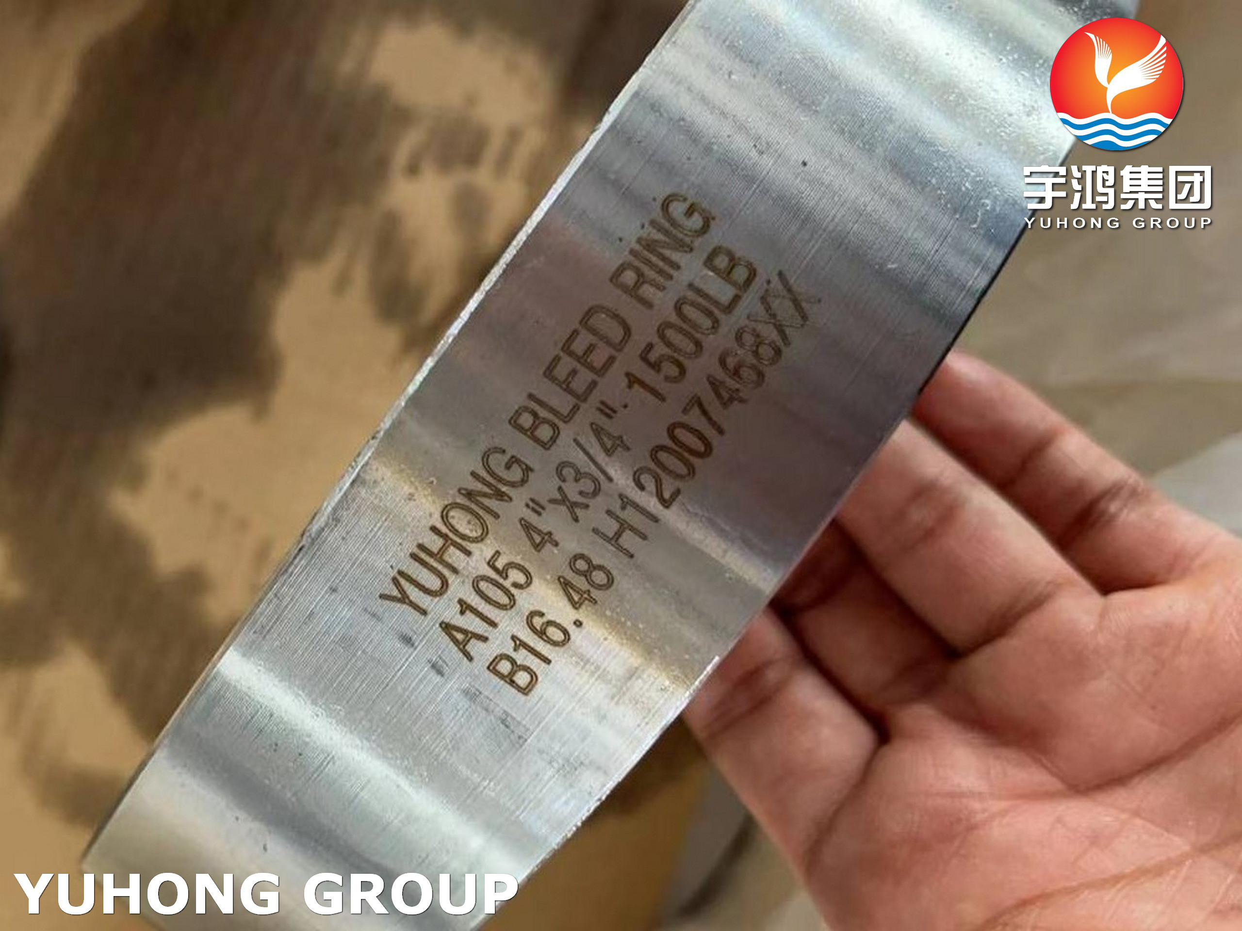 Carbon Steel Flange Forged Bleed Ring Drip Ring Flush Ring A105