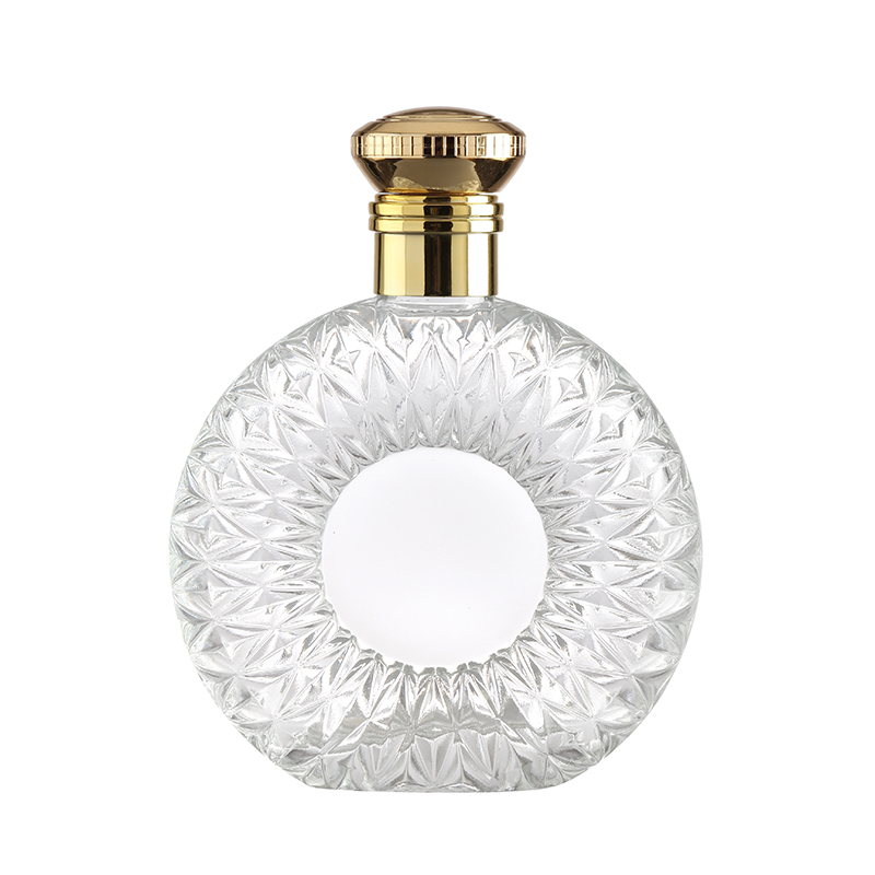 Customizable Sealing Electroplate Brandy Bottle for Beverage Packaging Solutions