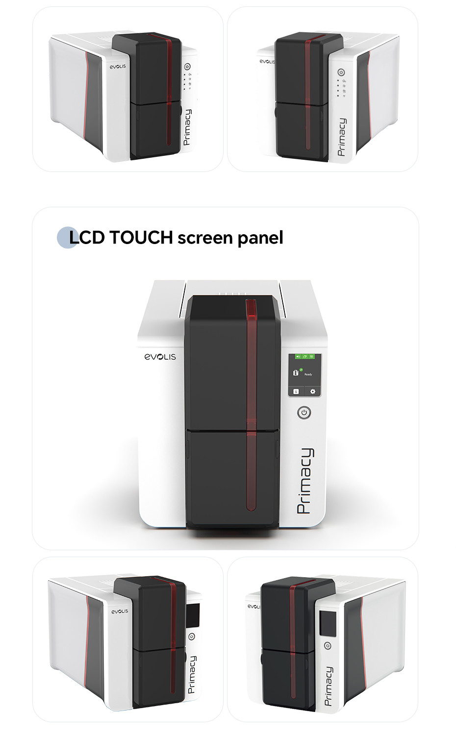 Evolis Primacy 2 Automatic PVC Card Printer Two Sided Card Printing