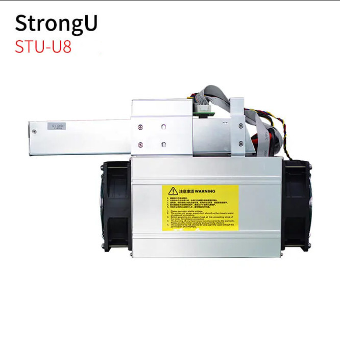 ASIC Mining Machine Strongu U8 46th/S 2100w Sha256 76db Ethernet 8.2kg
