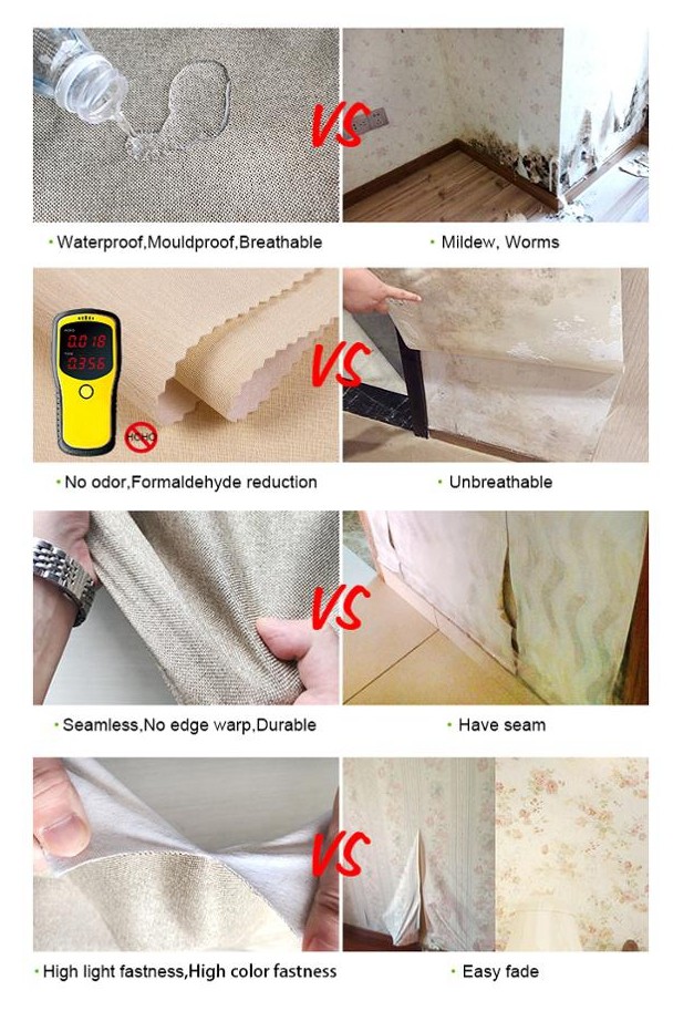Self Cleaning Fabric Backed Wall Coverings