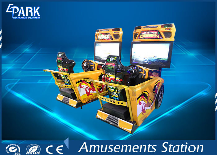Kids Car Racing Simulator / Racing Game Machine Coin Operated