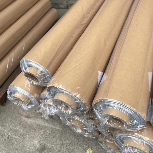Smooth Surface Transparent Pvc Clear Film Odorless Good Printability Length 50m