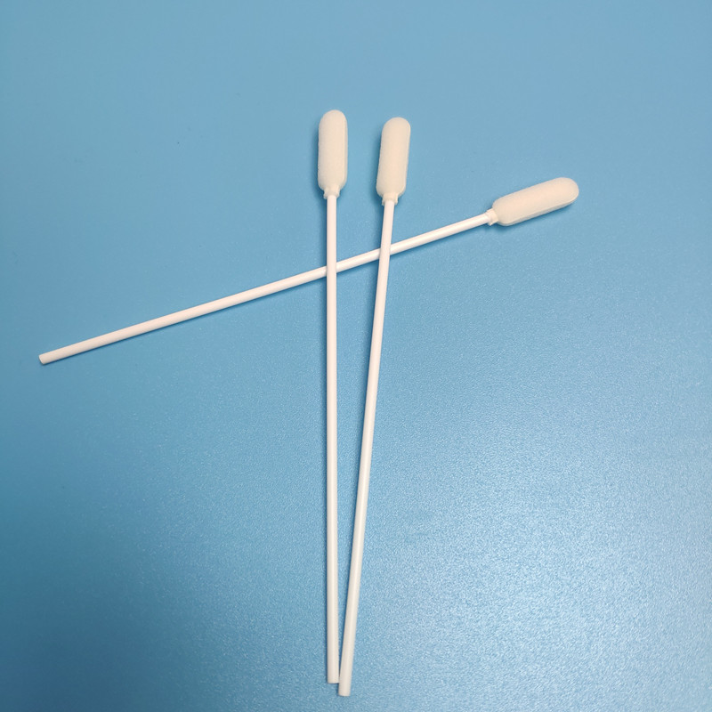 EO Sterile Disposable PP Stick Oral Care Sponge Swabs 140mm