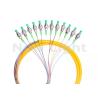 Buy cheap Simplex Single Mode Fiber Optic Jumper Cables FC UPC 12 Core Fanout Fiber Optic from wholesalers