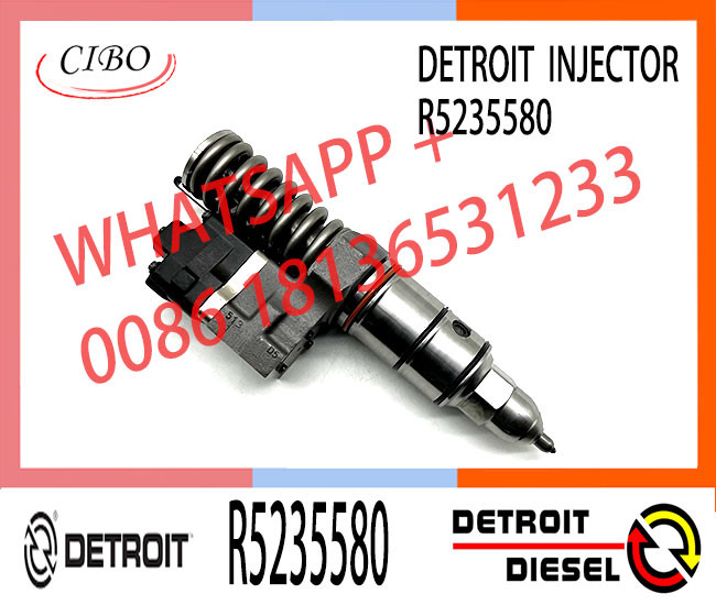 Common Rail Injector R5235605 R5235550 R5235575 R5235580 R5235600 For DETROIT S50 S60 12.7 Diesel Engine 6067GU40 DDEC