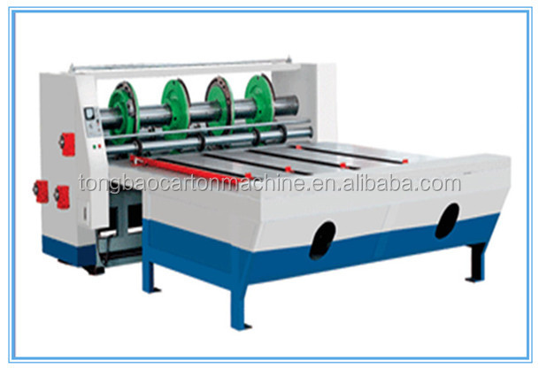 Tongbao Semi-automatic Slotting Rotary Die Cutting Creasing Machine with 1500 KW Power