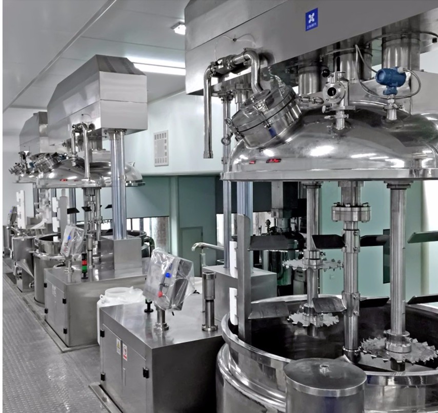 22 KW Toothpaste Making Machine Toothpaste Mixing Machine