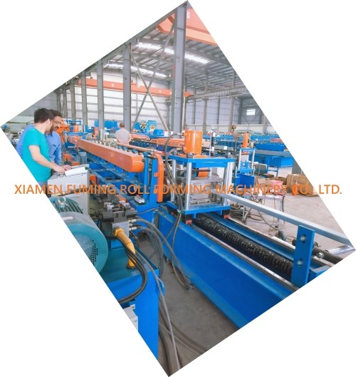 Precise C Purlin Roll Former PLC Control Purlin Roll Forming Line