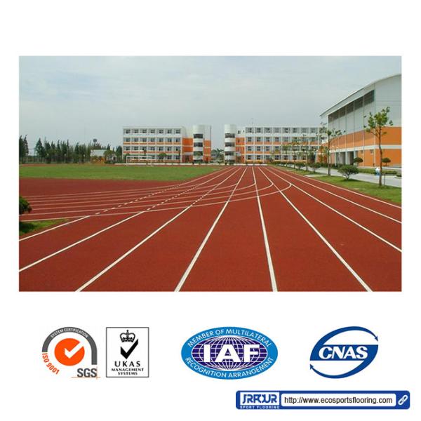 Sound Reduction Eco Sports Flooring Full Pu 400 Meter Running Track