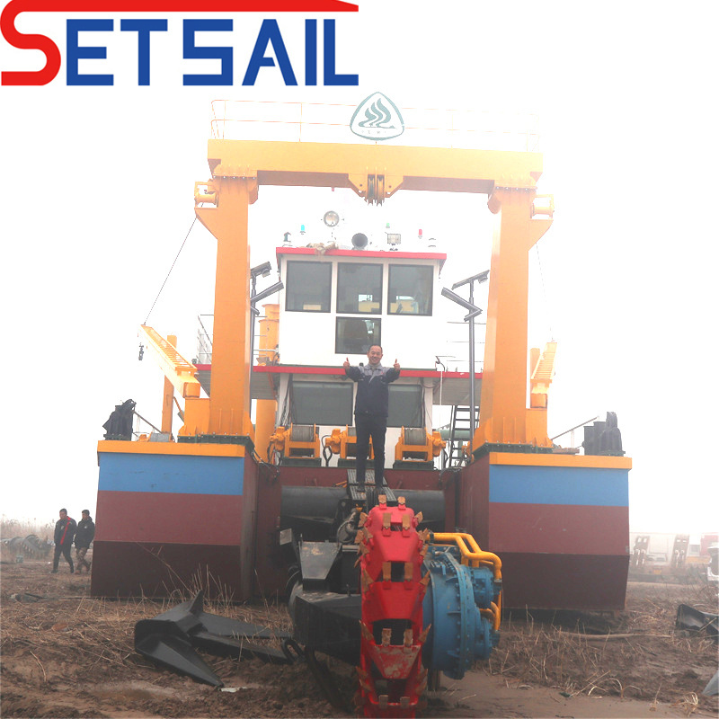 High-Power Bucket Wheel Dredger for Hard Mud