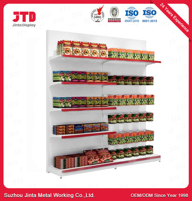 Modern Supermarket Display Rack Grocery Store Retail Display Stand Gondola Shelf