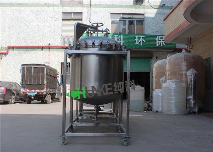 Customer 50000 Liter Bag Filter Housing Stainless Steel 304/316 Hot Water Storage Tank
