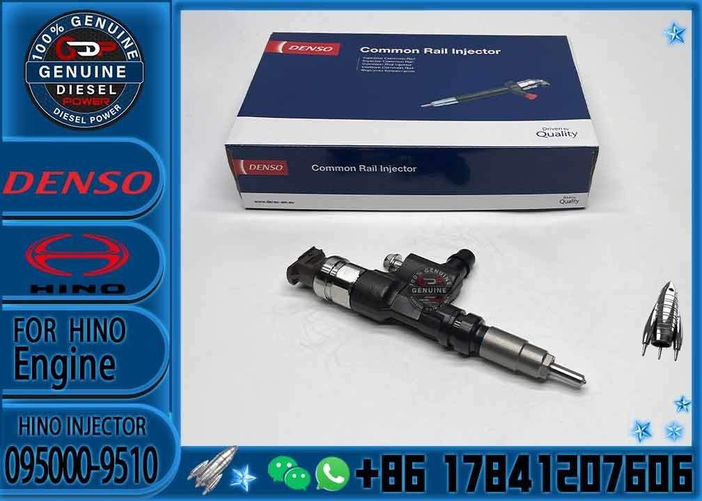 common rail injector 095000-9510 fuel nozzle injector 23670-E0510 0950009510 for sale