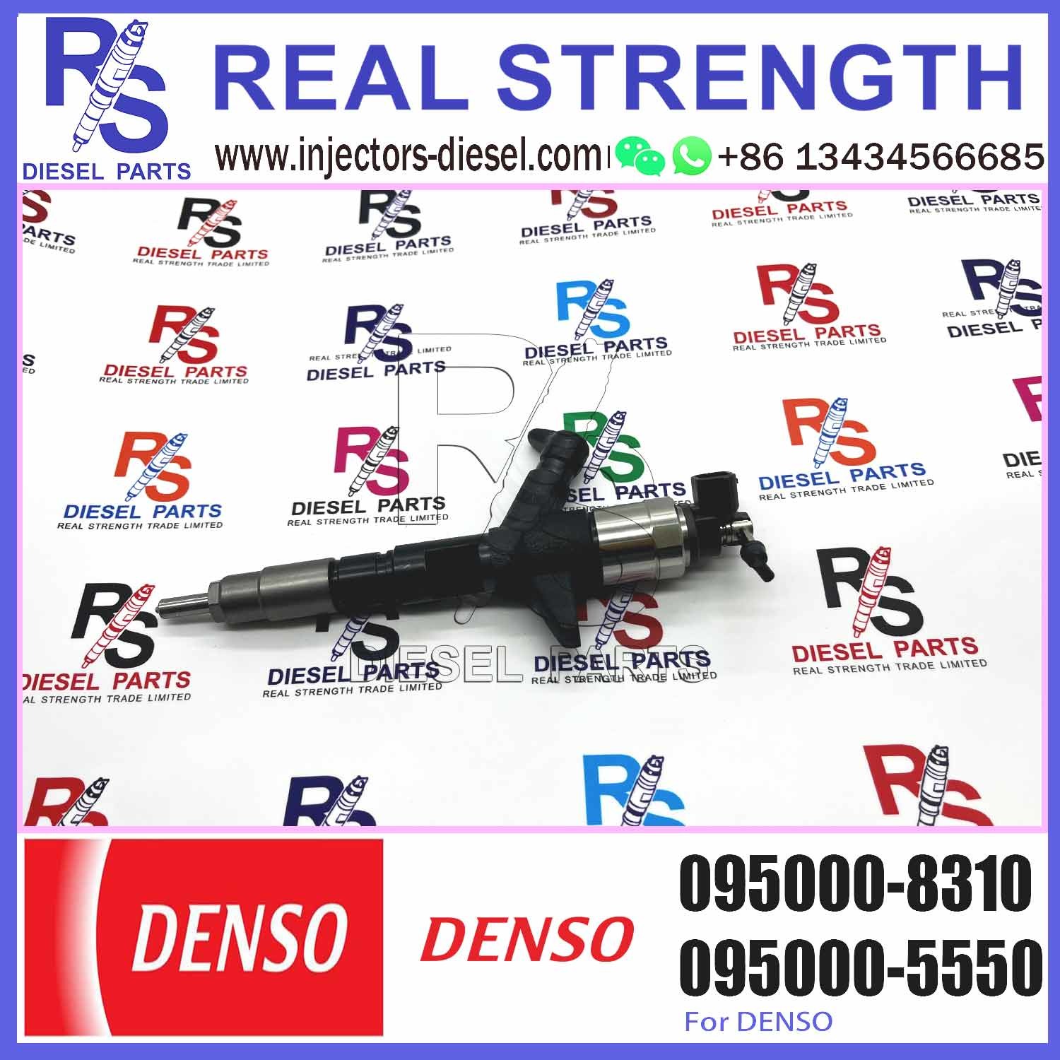 Common Rail Injector 095000-5550, 33800-45700, 095000-8310 FOR HD78 3.9L ENGINE