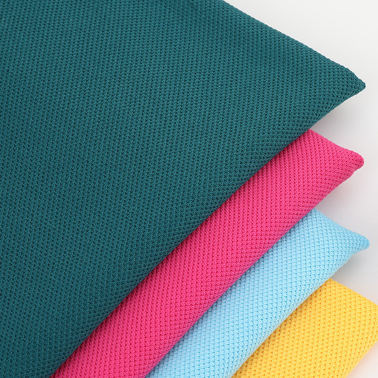 High Quality Sports Fabric CVC TC Stripe Pique Fabric