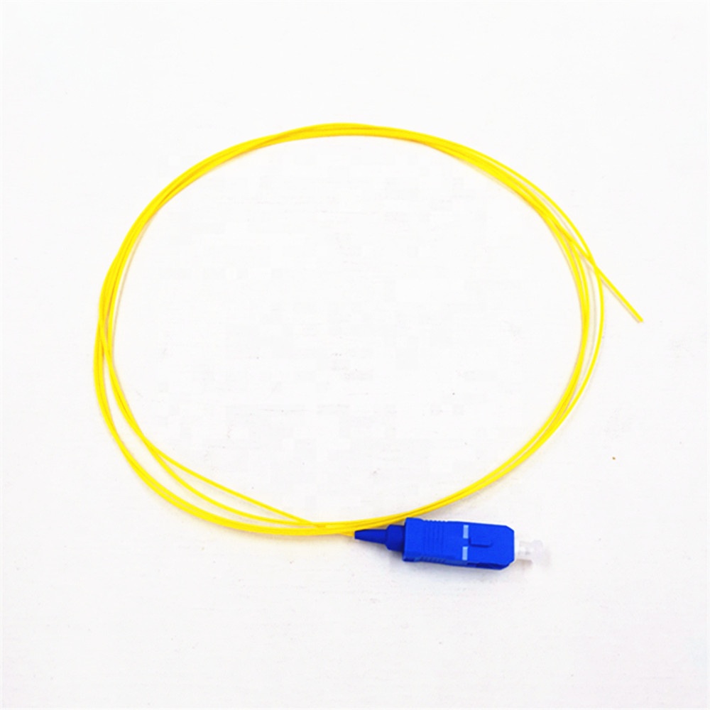 0.9mm Diameter 9/125um SM Singlemode 1.5m SC/UPC Fiber Optic Pigtail