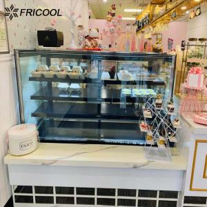 22.7 CU.FT Refrigerated Pastry Display Case Chiller 4 Layers
