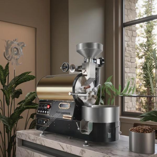 Electric Coffee Roasting Gas Coffee Bean Roasting Machine 1kg Coffee Roaster