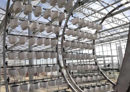 Rotating Hydroponic Growing Systems Aquaponic For Vegetables Growing