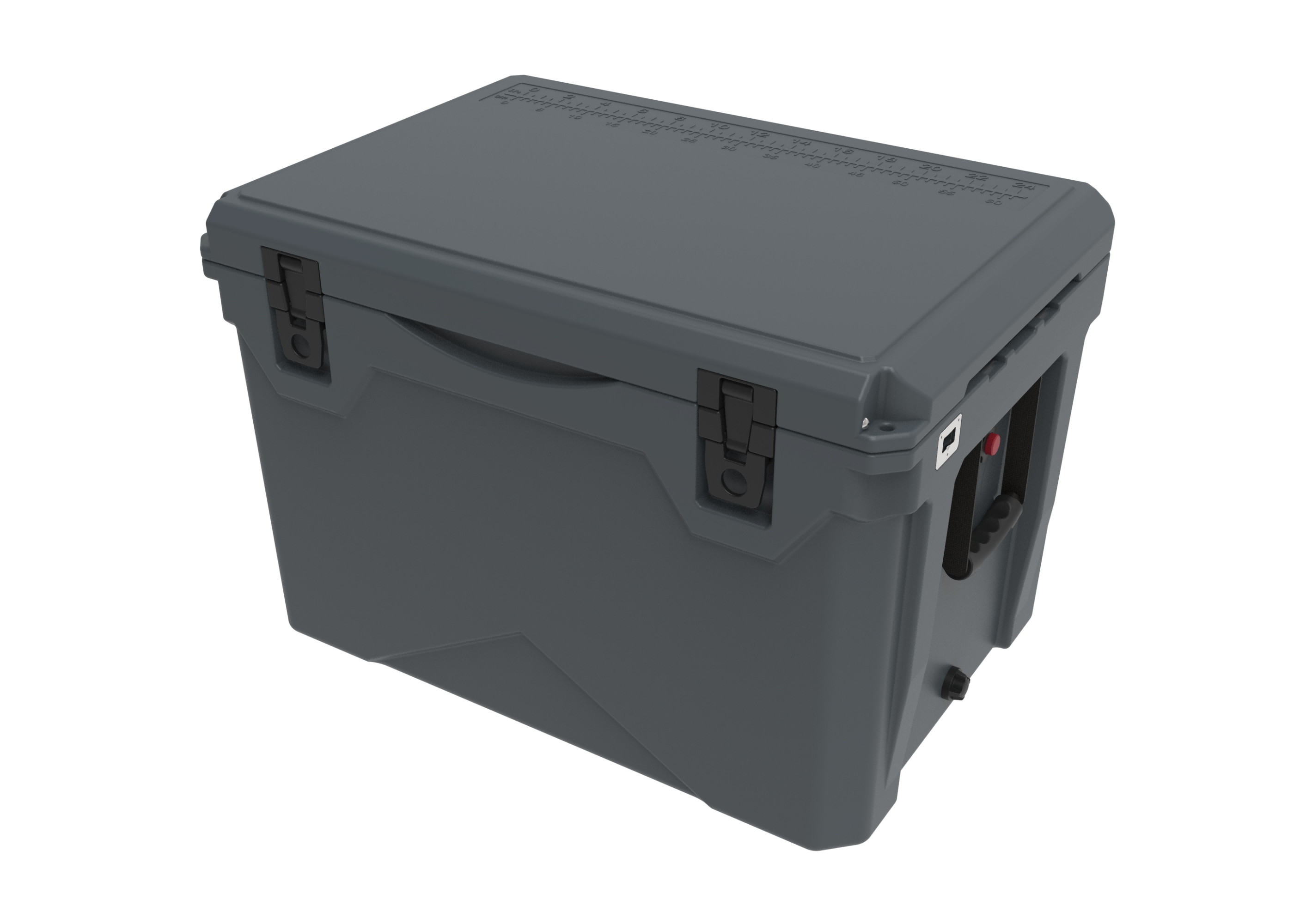 U3 LLDPE Rugged Cool Box Weather Resistant 110QT Capacity