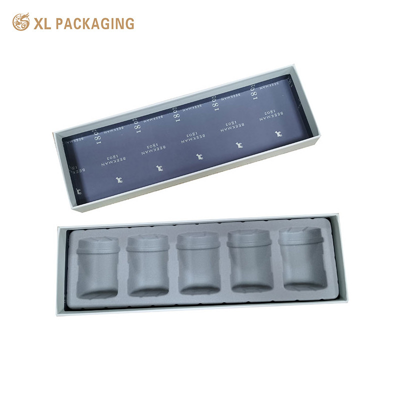 Custom Logo Cosmetic Face Cream Packaging Box Skincare Paper Packaging Box With Paper Insert