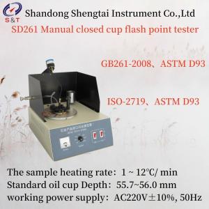  Electric Diesel Manual Closed Flash Point Tester Manufactures