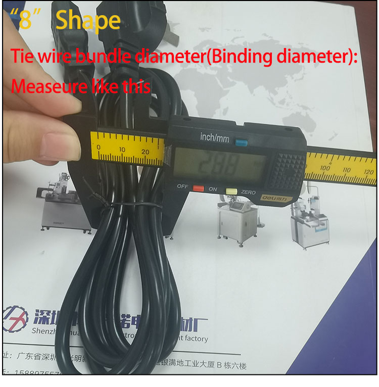 YH-5-35WZ Automatic Wire Cable Tie Winding Coiling and Tying Binding Machine for Cable Winding