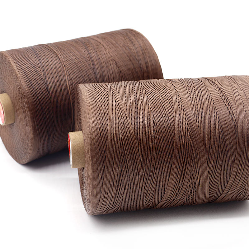 1kg Waxed Cord Sewing Thread 240 Colors for Leather 0.6mm 0.8mm 210dD Pattern Dyed