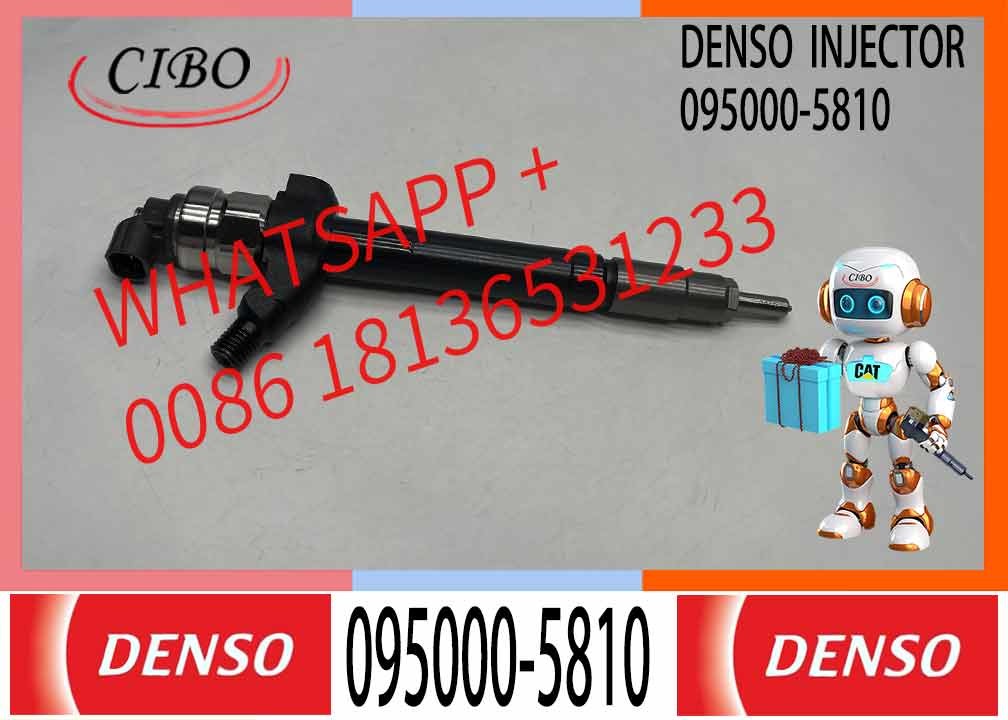 Genuine Common Rail Diesel Fuel Injector 095000-7060 095000-5810 6C1Q-9K546-BC 6C1Q-9K546-BB