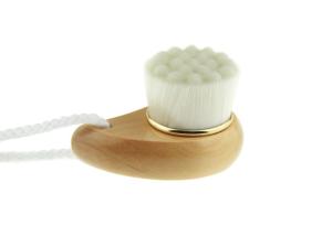  60g Facial Cleansing Brush Natural Pine Handle White Fiber Bristles Pore Manufactures