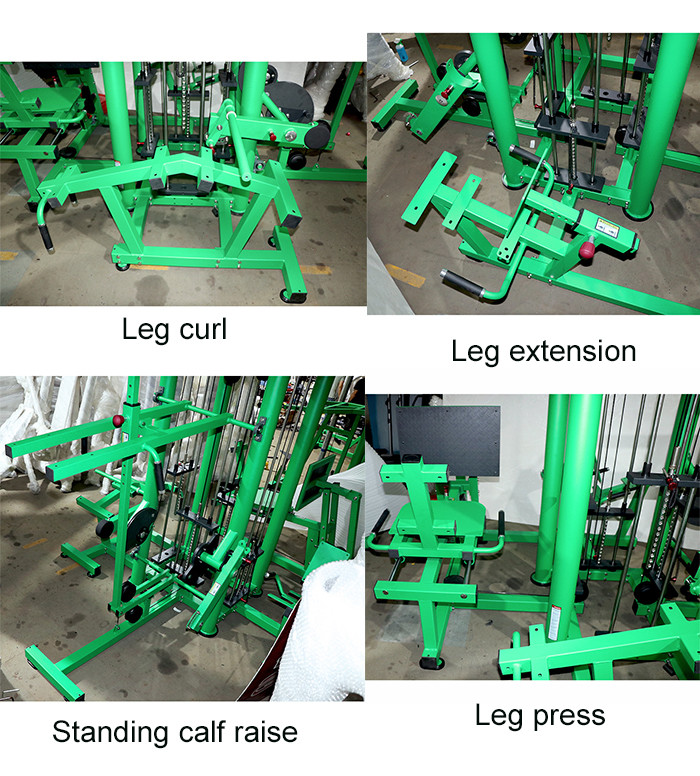 Complete Multi Purpose Weight Machine Elegant Appearance Ergonomics