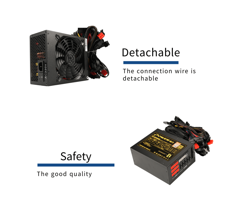 ATX Machine 1650w multiple power supply 90 plus gold output GPU ready to ship commercial Atx dc