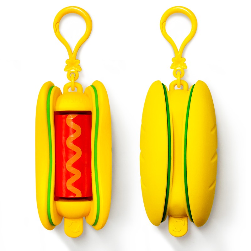 Biodegradable Dog Waste Poop Bagswith Dispenser Hot selling Customized 5% EPI Dog Poop Bag