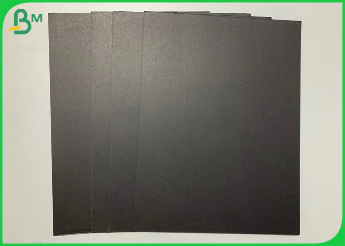 Recyclable Black Cardboard Roll For Name Card Smooth  Printing 300g 350g 