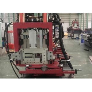 Automatic C Z Purlin Roll Forming Machine PPGI PPGL Chain Drive Pre Cutting
