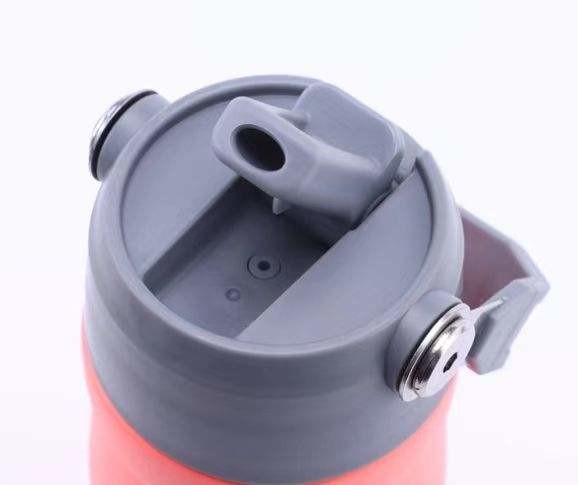 20 Oz Tumbler With Handle, Insulated Tumbler With Lid And Flip Straw Leak Proof Double Wall Stainless Steel Vacuum Travel Coffee Mug Insulated Water