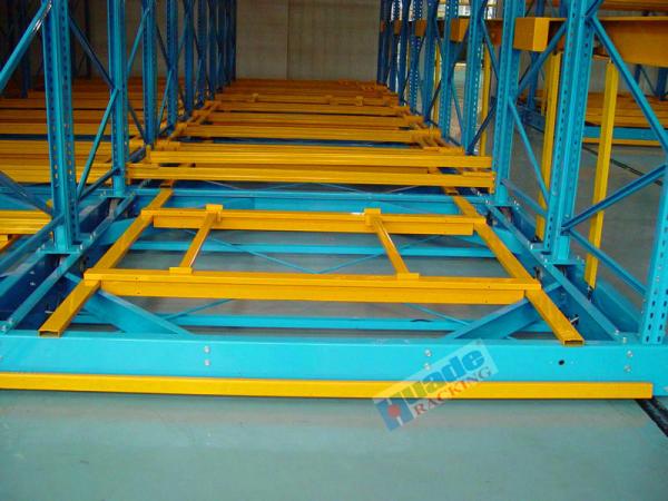 Freezers Rail Free Mobile Storage Racks 32000Kg Per Module Without Concrete