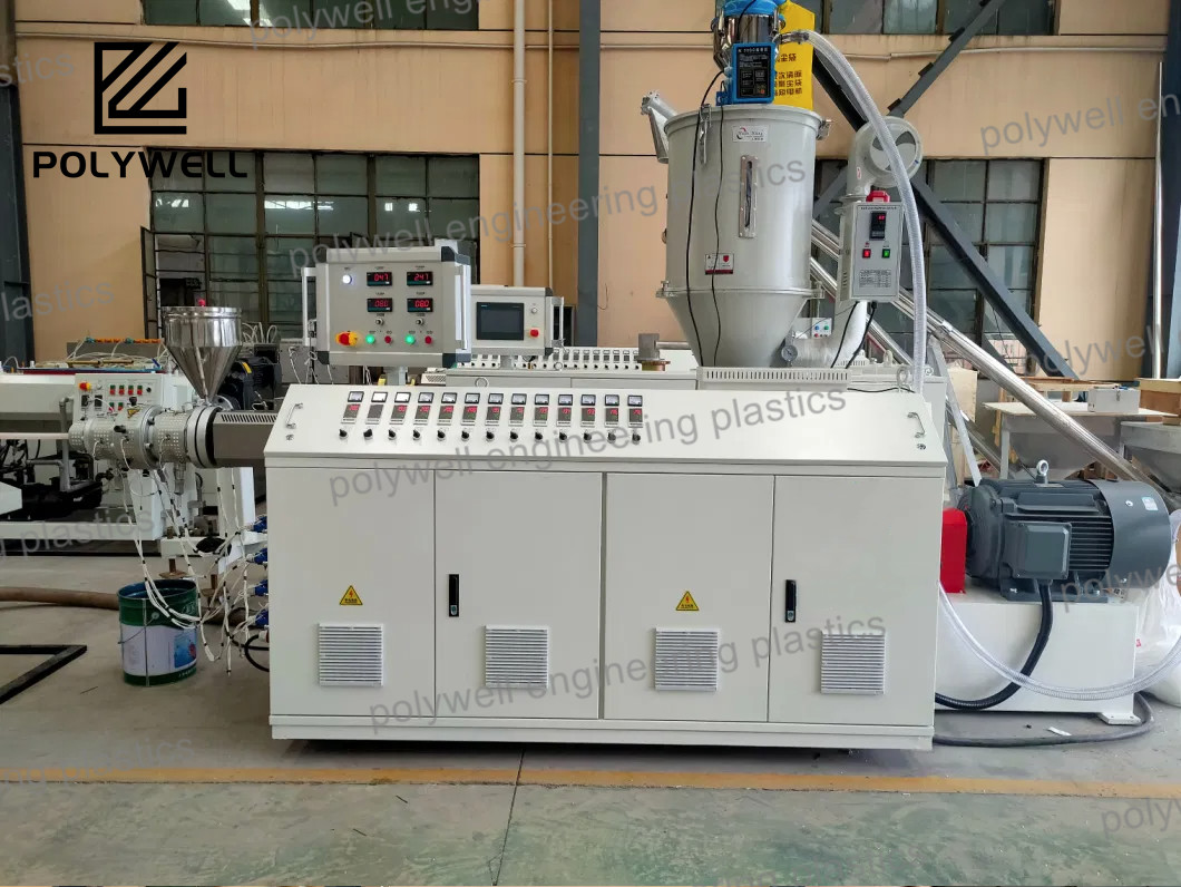 HDPE PE Irrigation Pipe Extruding Machine PP PPR / Pert Composite Water Supply/Draiange