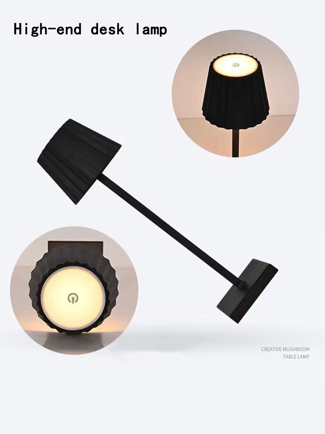 Eye Protection LED Table Lamp Cordless Rechargeable Battery Touch Control