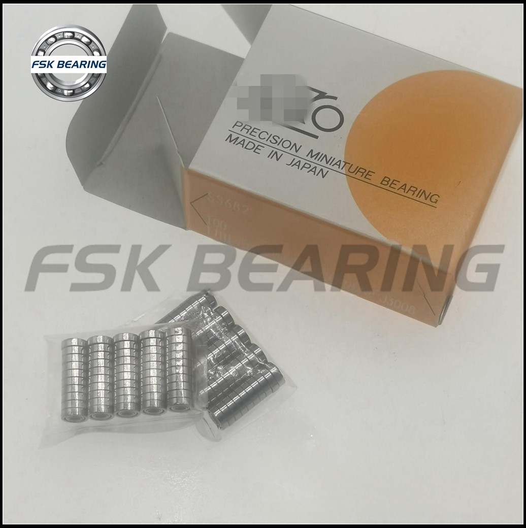 Z3V3 SS682 682H DDL-520 Stainless Steel Miniature Ball Bearing 2x5x1.5mm ABEC-5