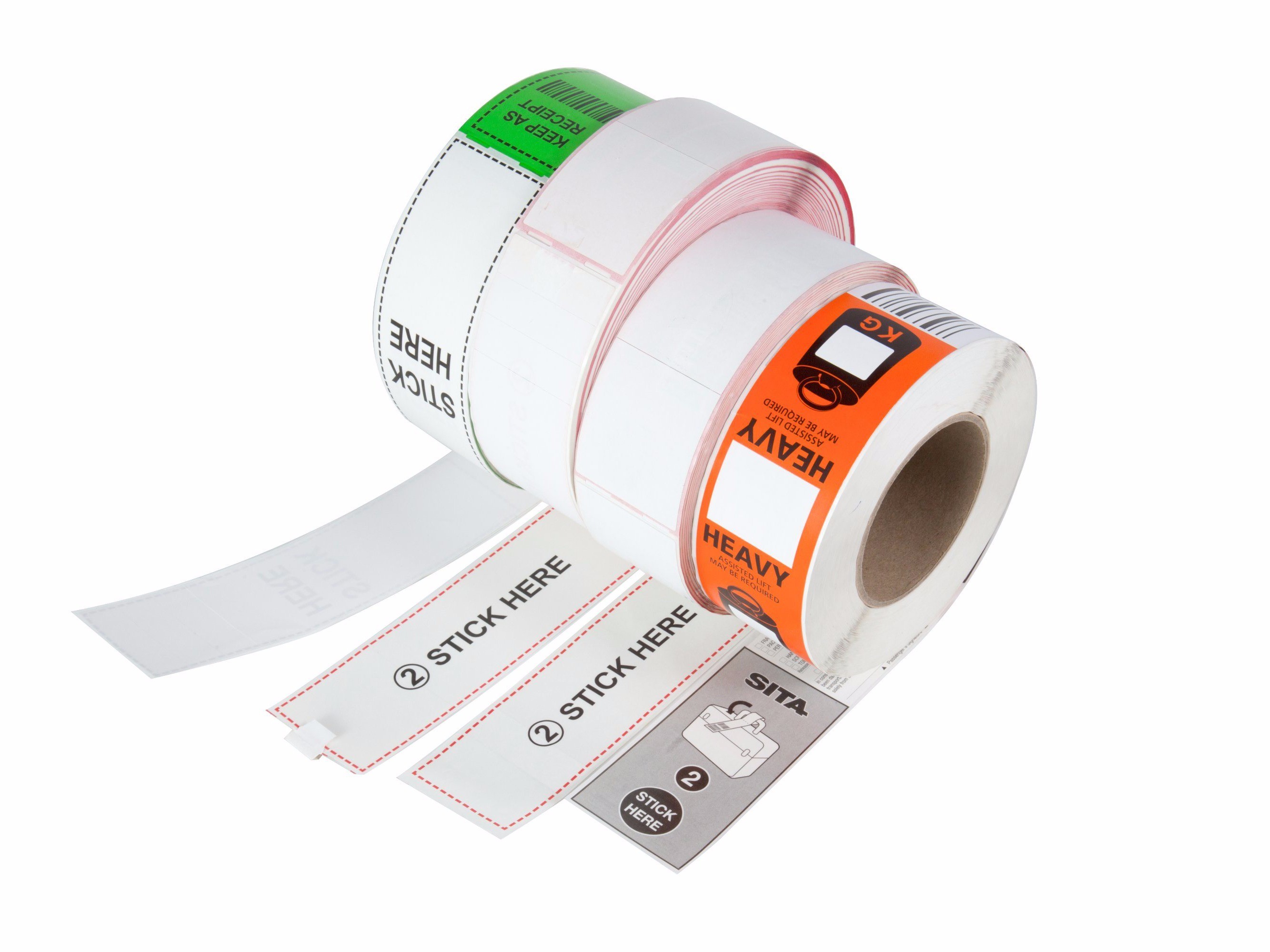 Airline Luggage Tag Sticker